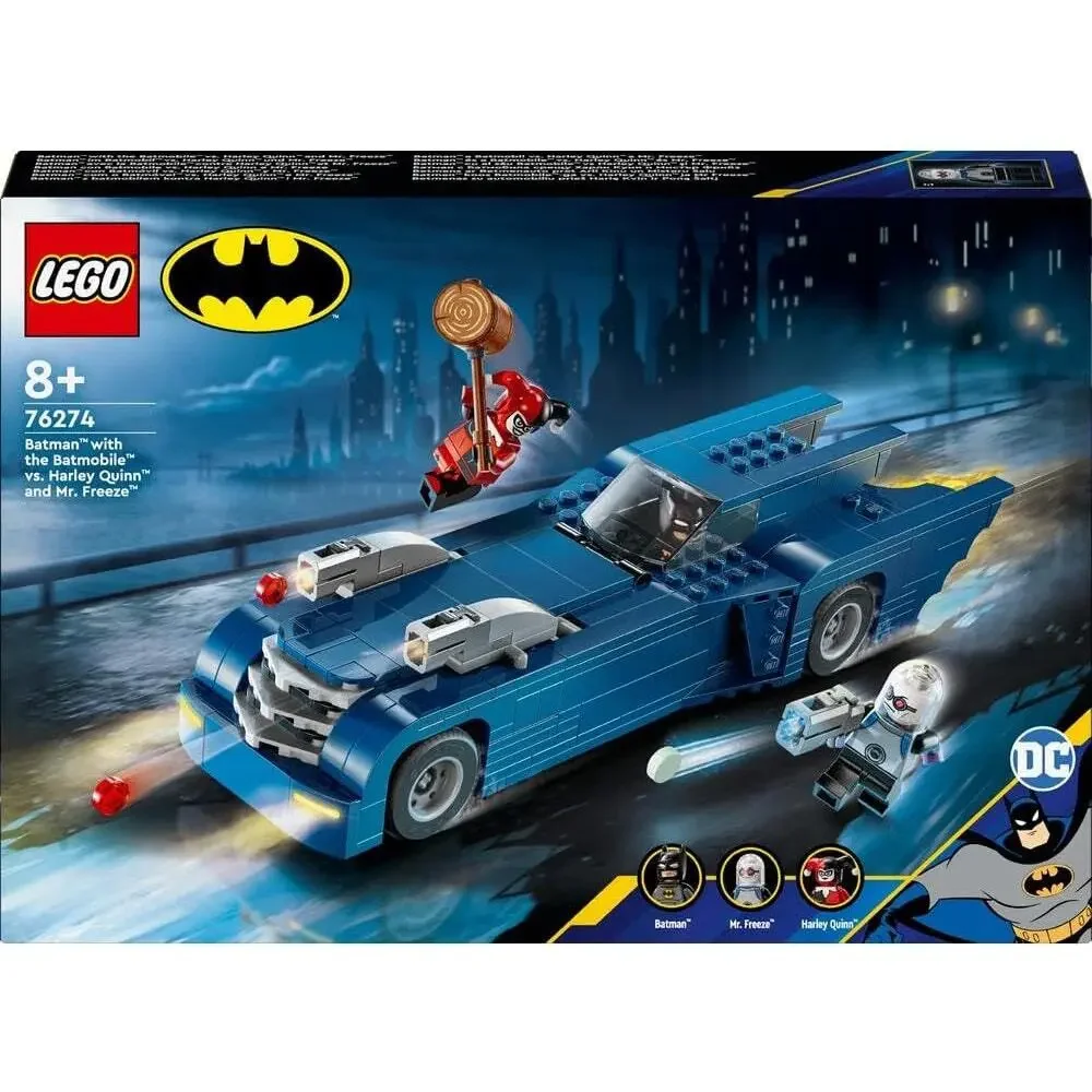 LEGO DC Batman: Batmobile vs. Harley Quinn & Mr. Freeze Set (76274) NIB